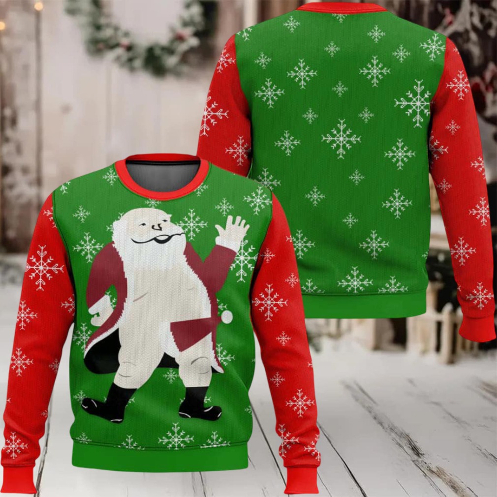 Santa Offensive Meme Ugly Christmas Sweater Santa Offensive Meme Ugly Christmas Sweater