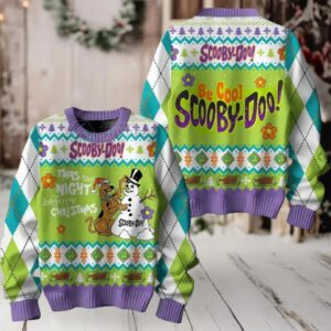 Scooby Doo Be Cool Ugly Sweater 2025