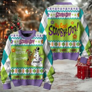 Scooby Doo Be Cool Ugly Sweater 2025