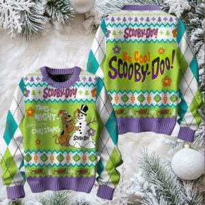 Scooby Doo Be Cool Ugly Sweater 2025