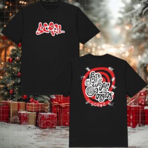 Scowl Store Are We All Angels 2025 New Two Sided Shirt