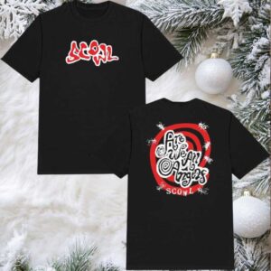 Scowl Store Are We All Angels 2025 New Two Sided Shirt