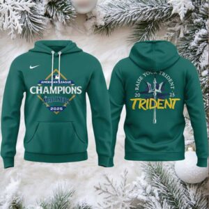 Seattle Mariners 2025 ALCS Champions Raise Your Trident Hoodie T Shirt