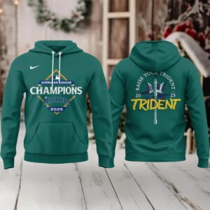 Seattle Mariners 2025 ALCS Champions Raise Your Trident Hoodie T Shirt