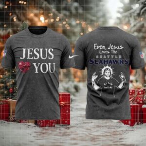 Seattle Seahawks Jesus Love You T shirt Hoodie