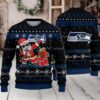 Tampa Bay Buccaneers Mickey Mouse Santa Ugly Christmas Sweater