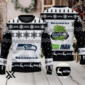 Seattle Seahawks Ugly Christmas Sweater 2025 X7LG2R9I0