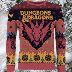 Seven Dice A Rolling Ugly Christmas Sweater Seven Dice A Rolling Ugly Christmas Sweater