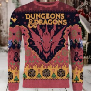 Seven Dice A Rolling Ugly Christmas Sweater