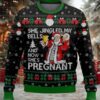Smokey And The Bandit Ugly Christmas Sweater Smokey And The Bandit Ugly Christmas Sweater