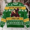 Santa You’re On Naughty List Ugly Christmas Sweater Santa You’re On Naughty List Ugly Christmas Sweater
