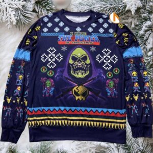 Skeletor Masters of the Universe Ugly Christmas Sweater Skeletor Masters of the Universe Ugly Christmas Sweater