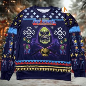 Skeletor Masters of the Universe Ugly Christmas Sweater