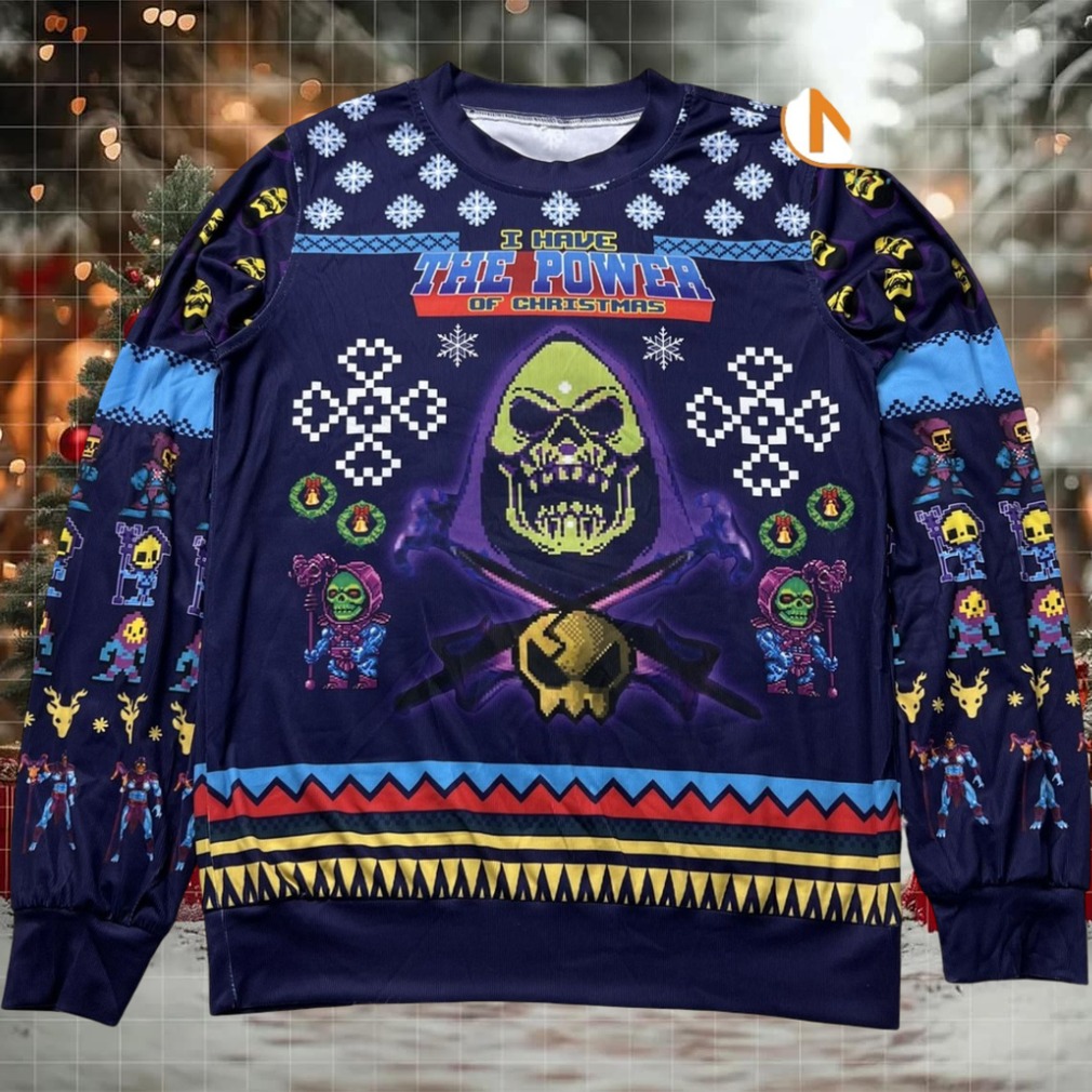 Skeletor Masters of the Universe Ugly Christmas Sweater Skeletor Masters of the Universe Ugly Christmas Sweater