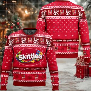 Skittles Ugly Christmas Sweater