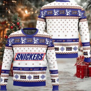 Snickers Ugly Christmas Sweater