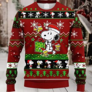 Snoopy And Woodstock The Peanuts Ugly Sweater, Snoopy And Woodstock Christmas Sweater, Funny Snoopy Lover Gift, Snoopy And Woodstock Shirt