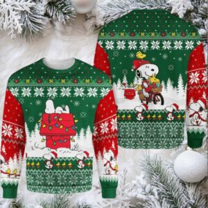 Snoopy Ugly Sweater Gifts, Snoopy Gift Fan Ugly Sweater