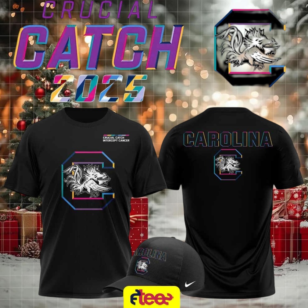 South Carolina Gamecocks Football 2025 Crucial Catch 2 sided t shirt