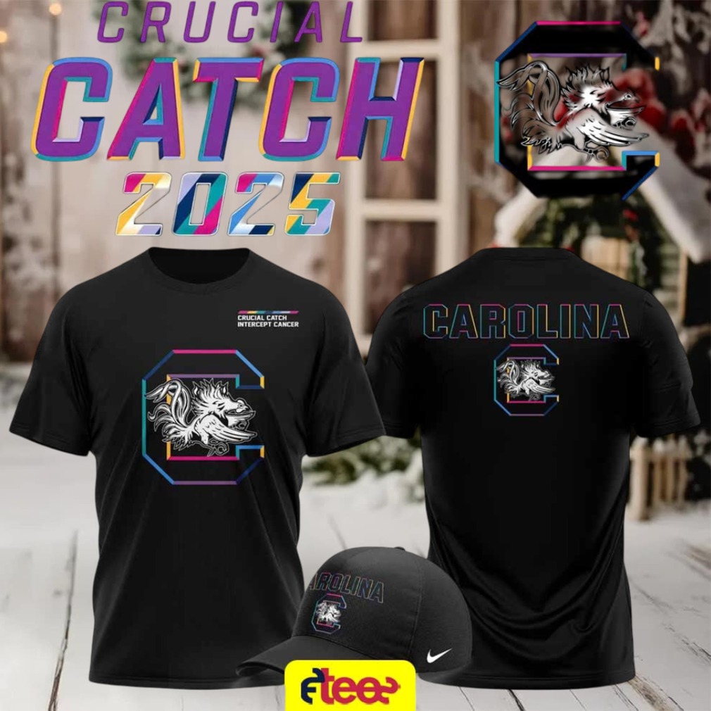 South Carolina Gamecocks Football 2025 Crucial Catch 2 sided t shirt