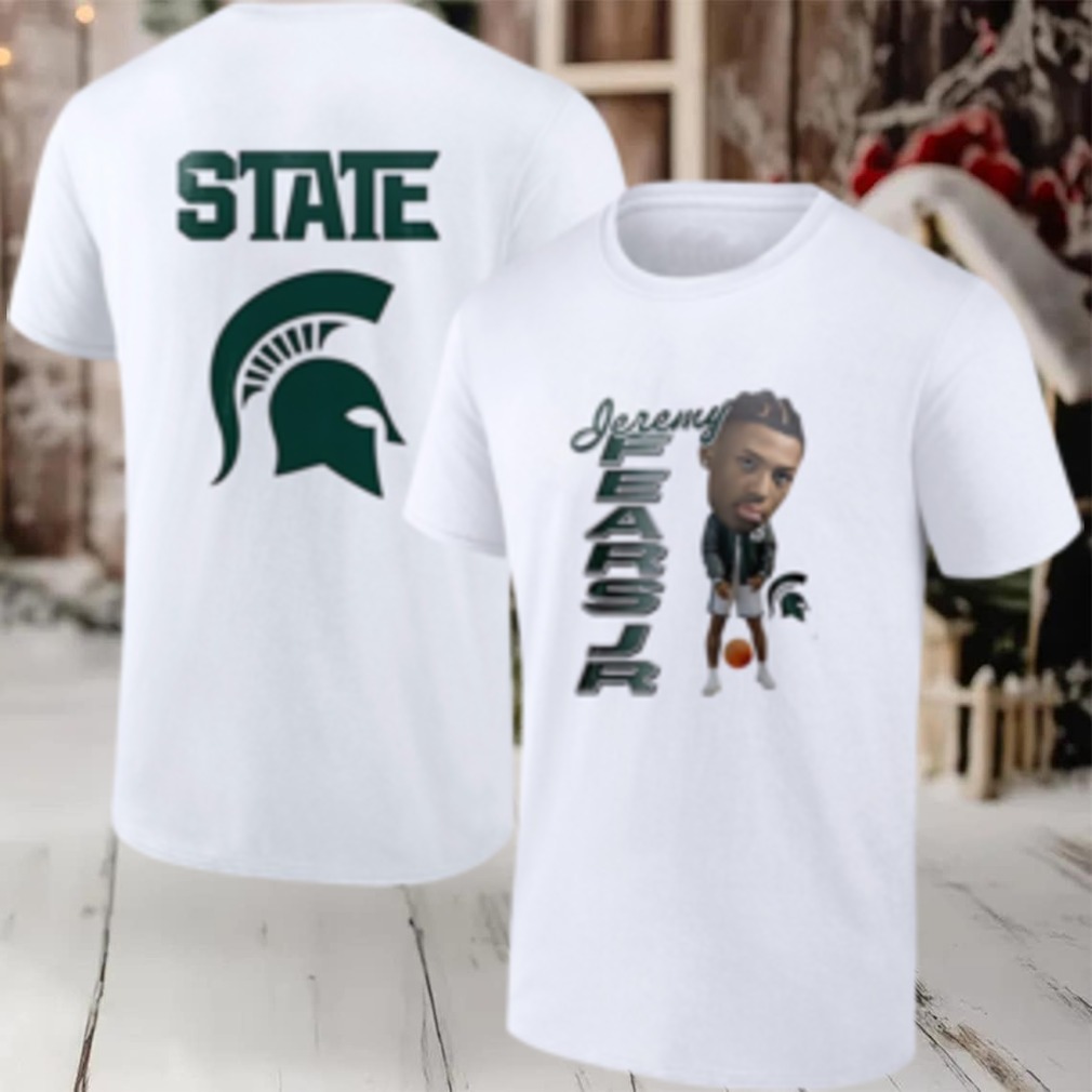 Spartan Michigan State Jeremy Fearless caricature shirt