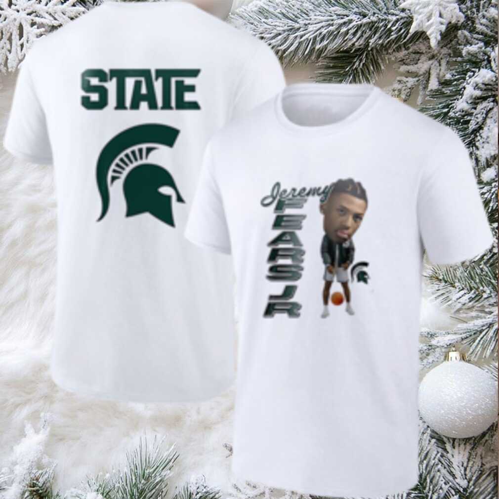 Spartan Michigan State Jeremy Fearless caricature shirt