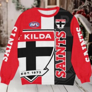St Kilda Saints AFL Ugly Christmas Sweater