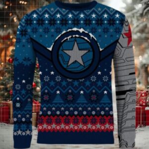 Star Of Bucky Ugly Christmas Sweater