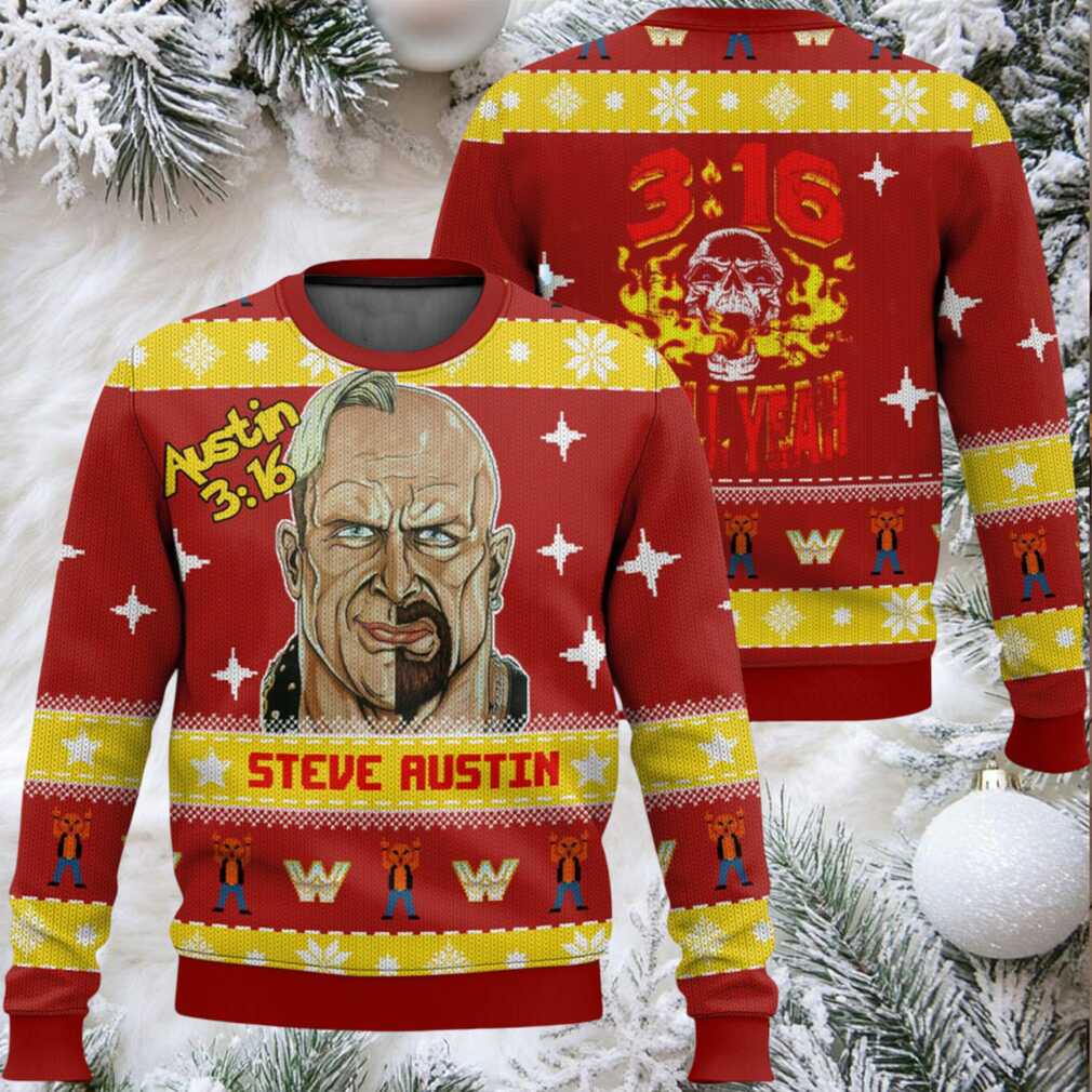Steve Austin 316 Ugly Christmas Sweater