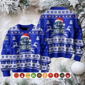Straubing Tigers 2024 Christmas Ugly Sweater