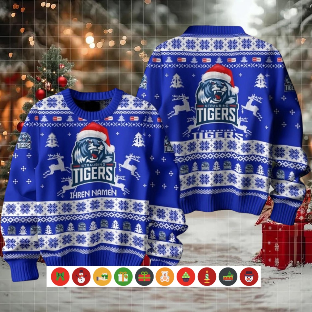 Straubing Tigers 2024 Christmas Ugly Sweater