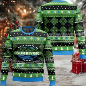 Survivor Ugly Christmas Sweater