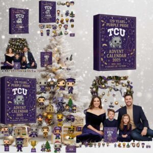 TCU Horned Frogs 2025 Advent Calendar Christmas