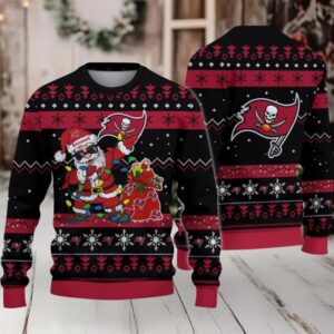 Tampa Bay Buccaneers Santa Claus Ugly Christmas Sweater