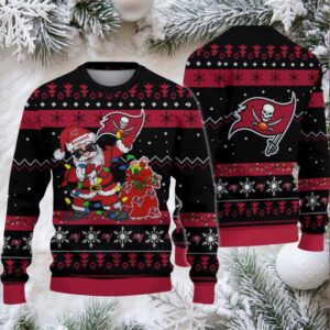 Tampa Bay Buccaneers Santa Claus Ugly Christmas Sweater