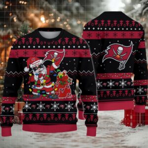 Tampa Bay Buccaneers Santa Claus Ugly Christmas Sweater