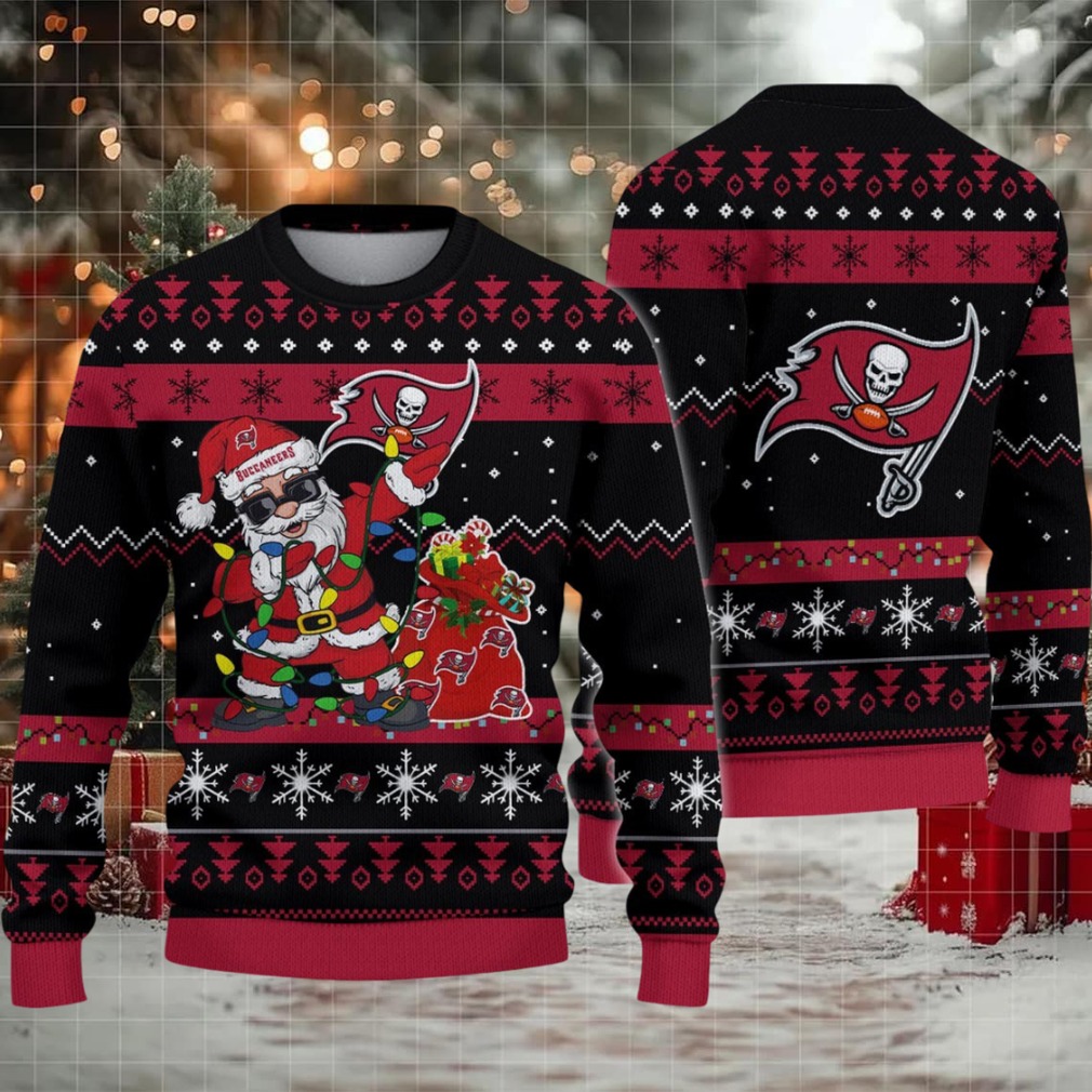 Tampa Bay Buccaneers Santa Claus Ugly Christmas Sweater Tampa Bay Buccaneers Santa Claus Ugly Christmas Sweater