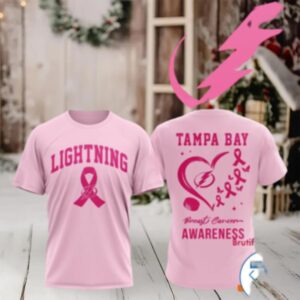 Tampa Bay Lightning 2025 NHL Pink Breast Cancer Awareness Shirt