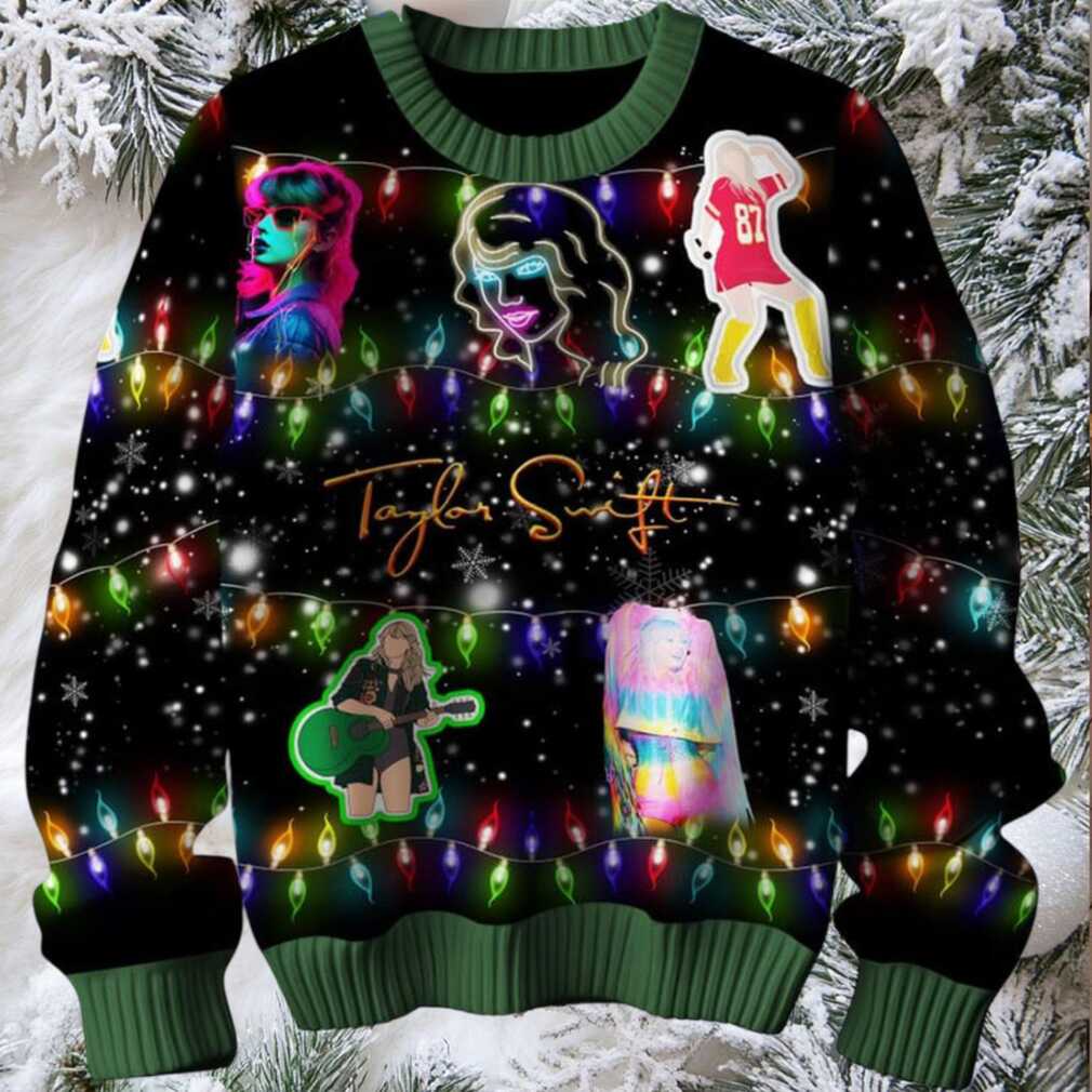 Taylor Swift Shining In The Christmas Light 2025 Ugly Sweater Taylor Swift Shining In The Christmas Light 2025 Ugly Sweater