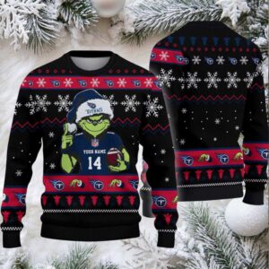 Tennessee Titans Custom Christmas Ugly Sweater