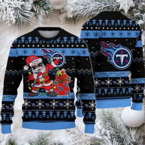 Tennessee Titans Santa Claus Ugly Christmas Sweater