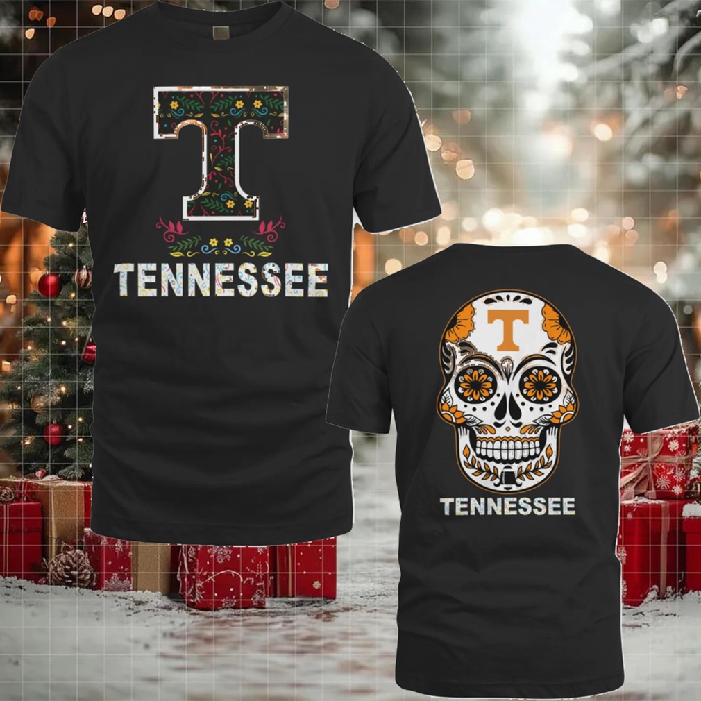 Tennessee Volunteers College Football Dia De Los Muertos T Shirt