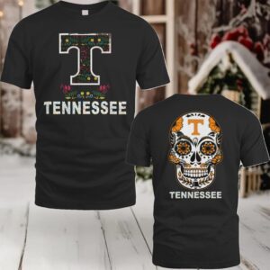 Tennessee Volunteers College Football Dia De Los Muertos T Shirt