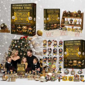 Terrible Towel 50th Anniversary Advent Calendar Christmas