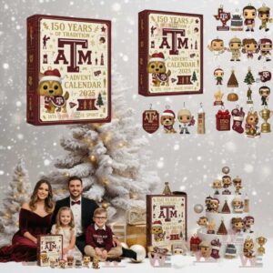 Texas A&M Aggies 150th Anniversary Advent Calendar Christmas