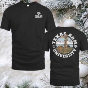 Texas A&M Aggies Thick Lined Landscape T Shirt Hoodie