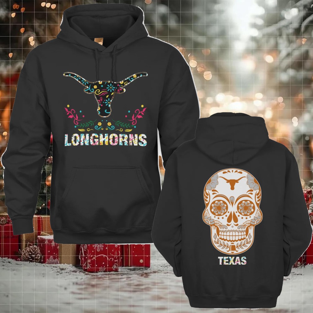 Texas Longhorns Dia De Los Muertos T Shirt College Football Fan Tee Texas Longhorns Dia De Los Muertos T Shirt College Football Fan Tee