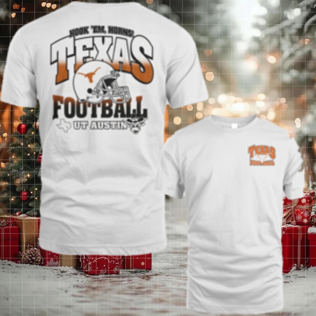 Texas Longhorns Helmet on Field T Shirt Texas Longhorns Helmet on Field T Shirt