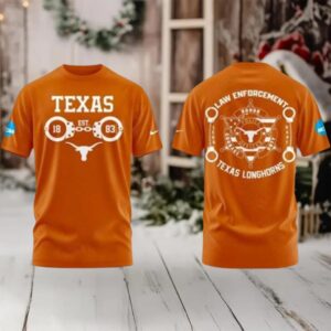 Texas Longhorns Law Enforcement Day Shirt Hoodie