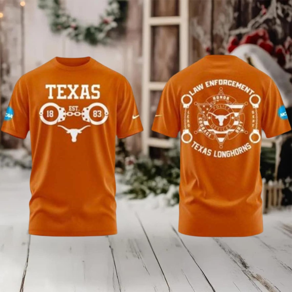 Texas Longhorns Law Enforcement Day Shirt Hoodie Texas Longhorns Law Enforcement Day Shirt Hoodie